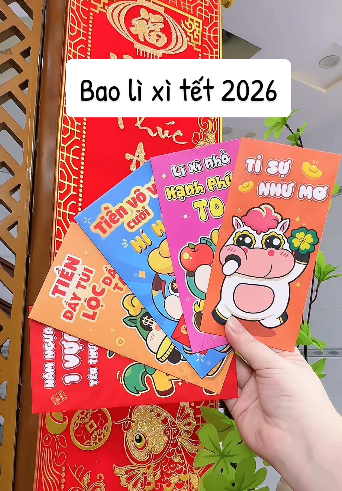 Bao lì xì tết 2026👉#lixi #baolixi #baolixitet #tet2026 #2026 