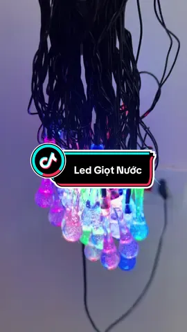 Đèn led giọt nước#denledgiotnuoc #thinhhanh #xh #ledtrangtri #xuhuong 