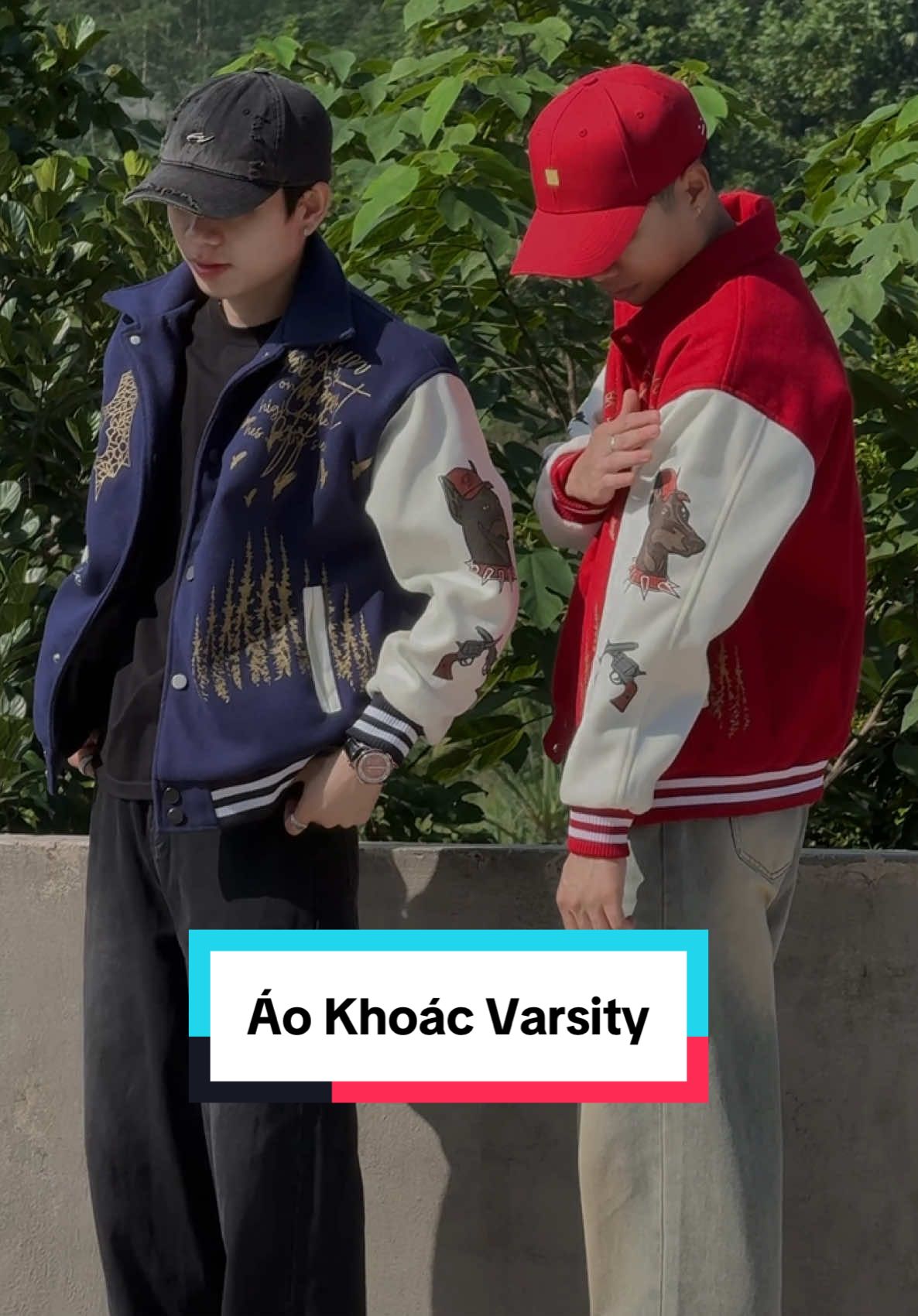 Varsity mà đẹp như này phải xúc luôn 2 màu ae ạ #review #localbrand #tiktokshop #thoitrangnam #trending 