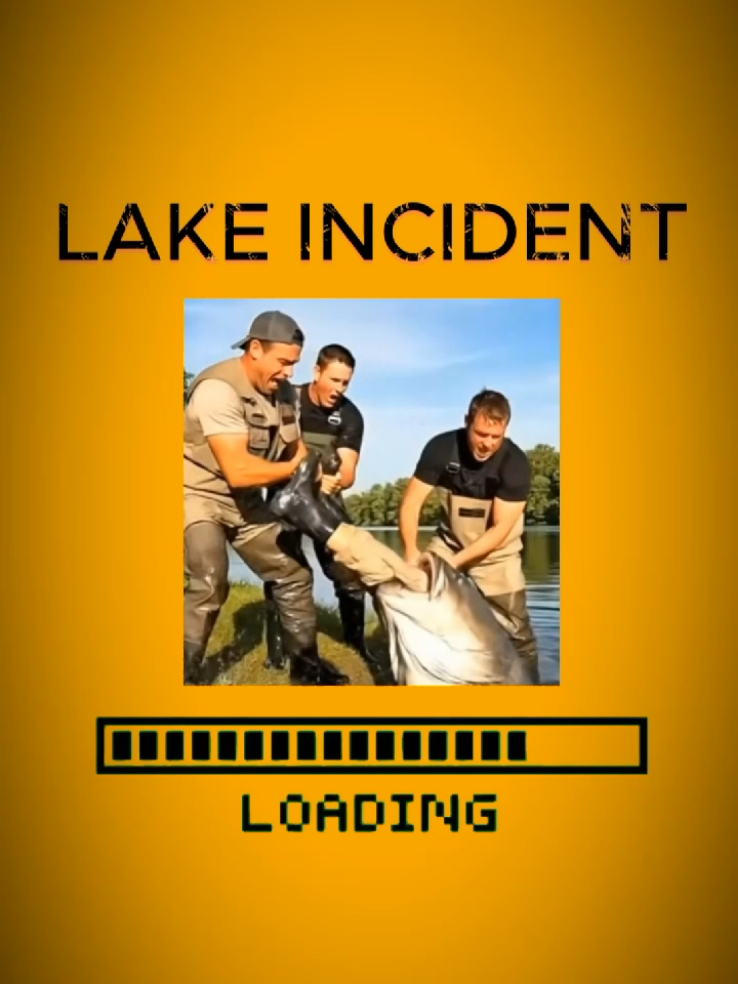 Fishing incident on a lake in Ohio #ohio #americanhorrorstory #fishinglife #fyp #analoghorror 