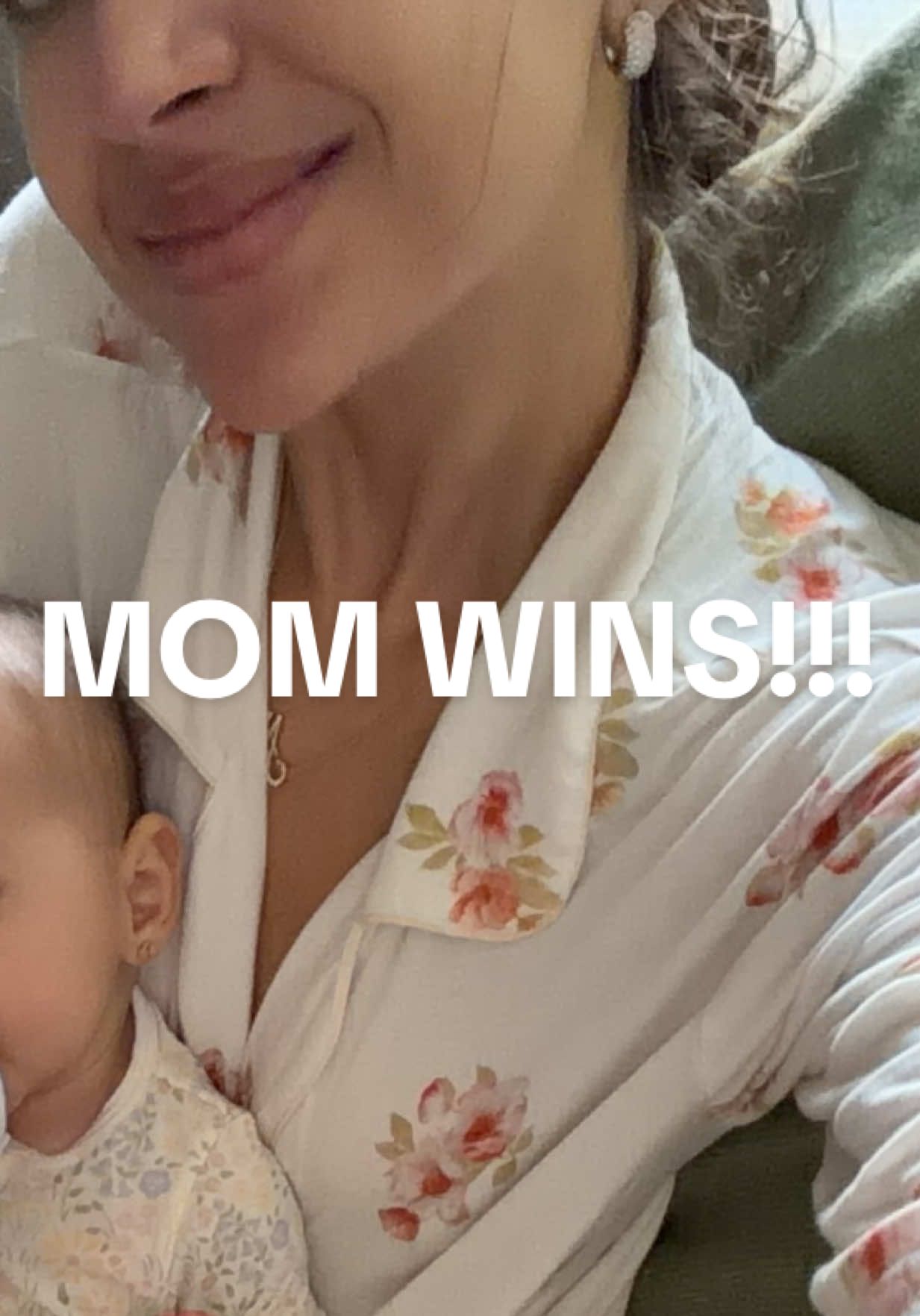 VICTORY FOR THE MOMS!!🤣🥹♥️ #firsttimemom #motherdaughter #husbandsoftiktok #ftm #girldad 
