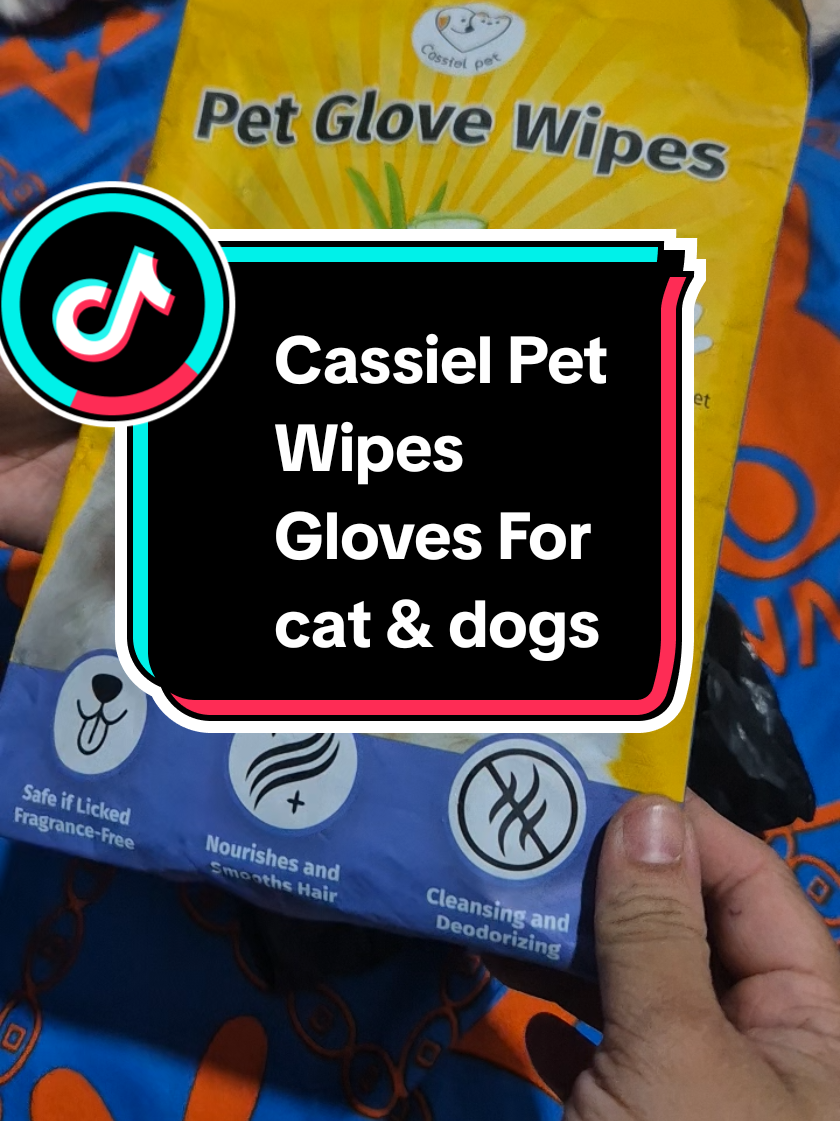 Cassiel Pet Wipes Gloves For Cats #petgloves #cassielpet #fy #gloves #cat 