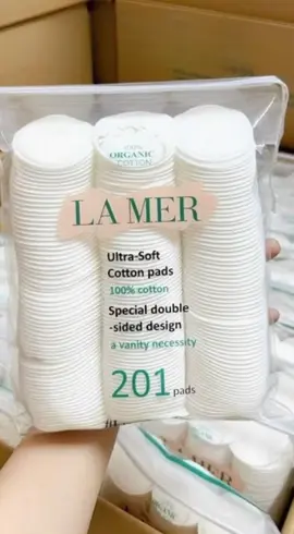 Bông tẩy trang lamer 201 miếng chính hãng #btt #bôngtaytrang #xuhuong #mỹphẩmtốt 