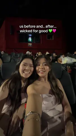 i did not survive the movie. but i have, indeed, been changed for good. 😭😭😭😭😭😭😭 first song in and i was already crying 😜☝🏼 #wicked #wickedforgood @uipsingapore @Wicked: For Good 