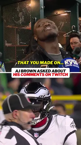 AJ Brown is “not apologizing” for his comments he made on twitch stream #nfltiktok #football #nfl 
