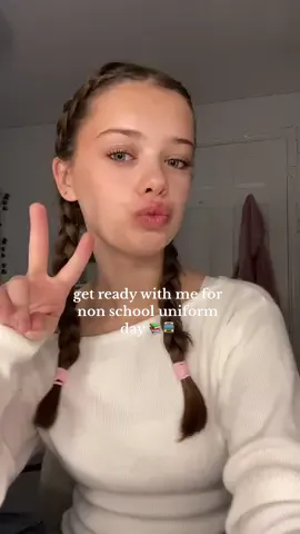 fit kinda ate #goviral #fyp #schoollife #schoolgrwm #getreadywithme 