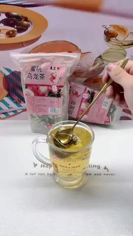Peach Oolong Tea Fruit tea Healthy Tea Bag  Beauty tea 11.12.1.1P #TeaBag #oolongtea #Tiktok #TikTokShop #goodthings 