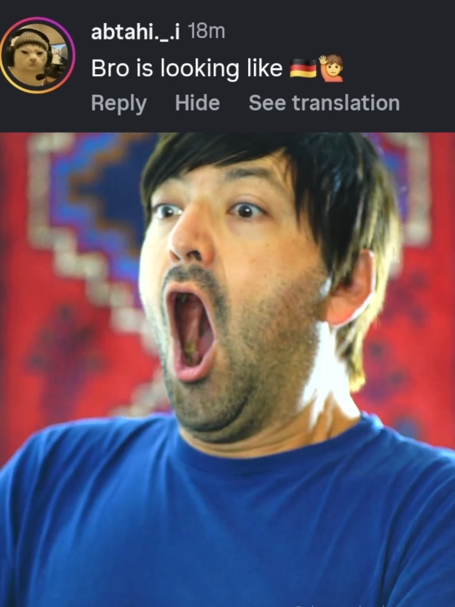 i didnt said anything, im not from germany 😮☠️☠️