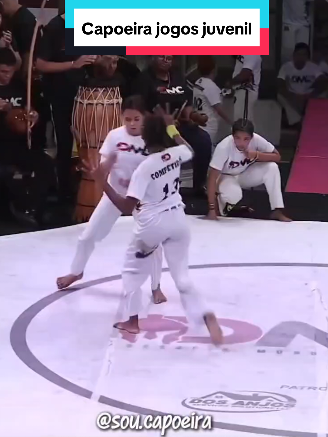 Campeonato de capoeira categoria infantil e juvenil #capoeira #capoeirabrasil #fighter #movie #criança 