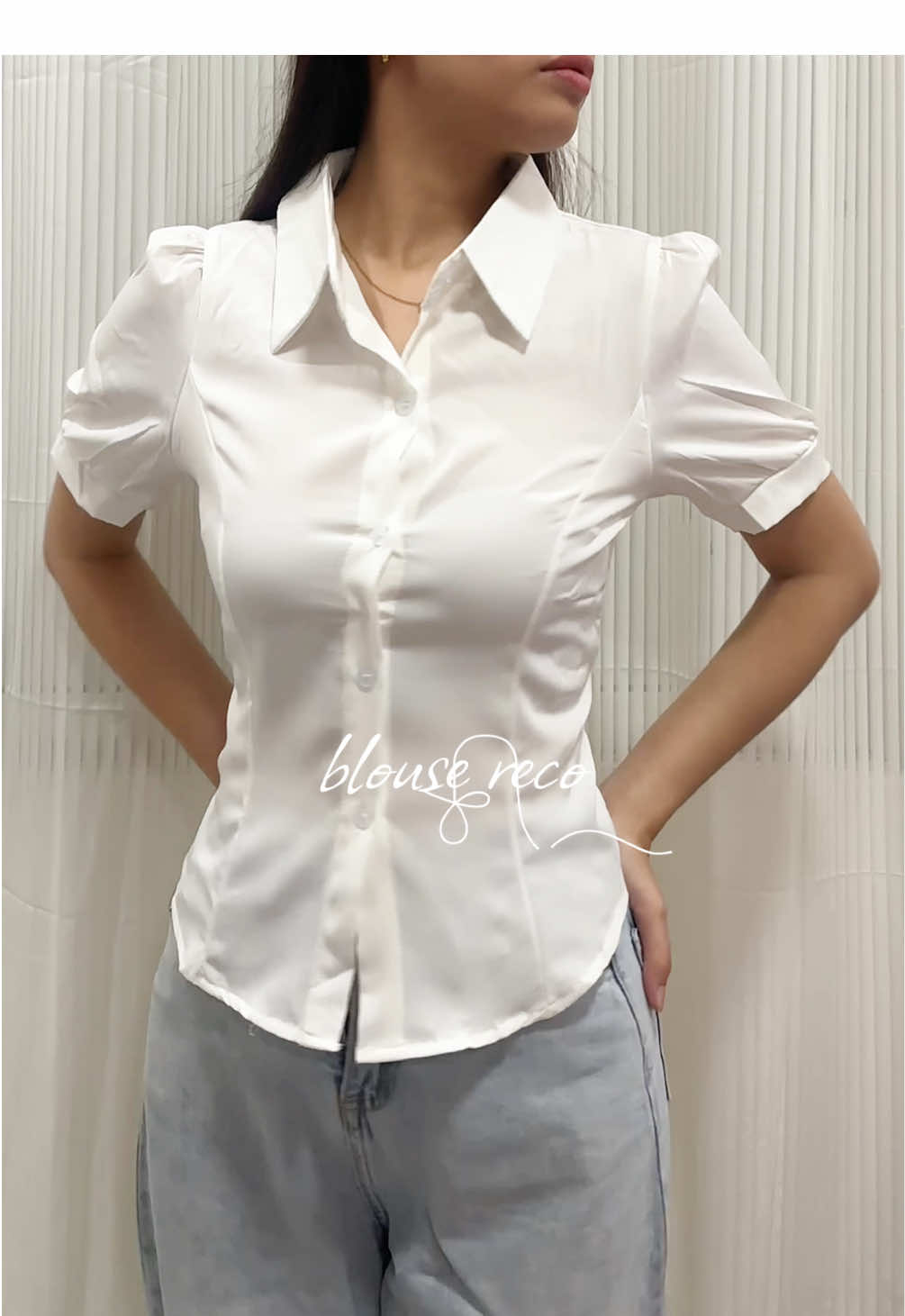 polo blouse for women 𓍯𓂃 #toprecommendation #topsforwomen #blouseforwomen #poloblouse #polotop 