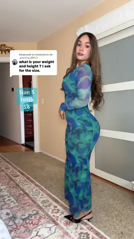 Respuesta a @_y•u•r•a_jOY🫶 I wear size S 🩵 . . . . . . . . . . . . . . . . . #longdress #maxidress #vacationdress #tiktokshopcybermonday #tiktokshopblackfriday 