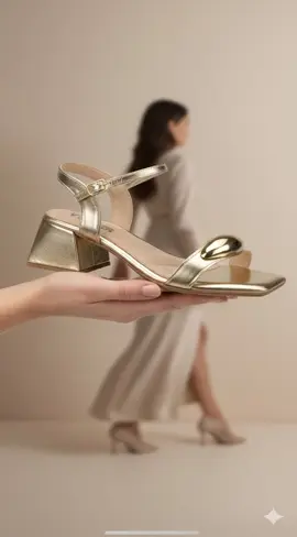 #sandalias #sandaliadourada #sapatosfemininos #modafeminina #shopee 