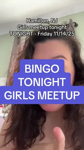 BINGO TONIGHT #hamiltonnjgirlsnight #hamiltonnj #hamiltonnjbingo #mercercountynj 
