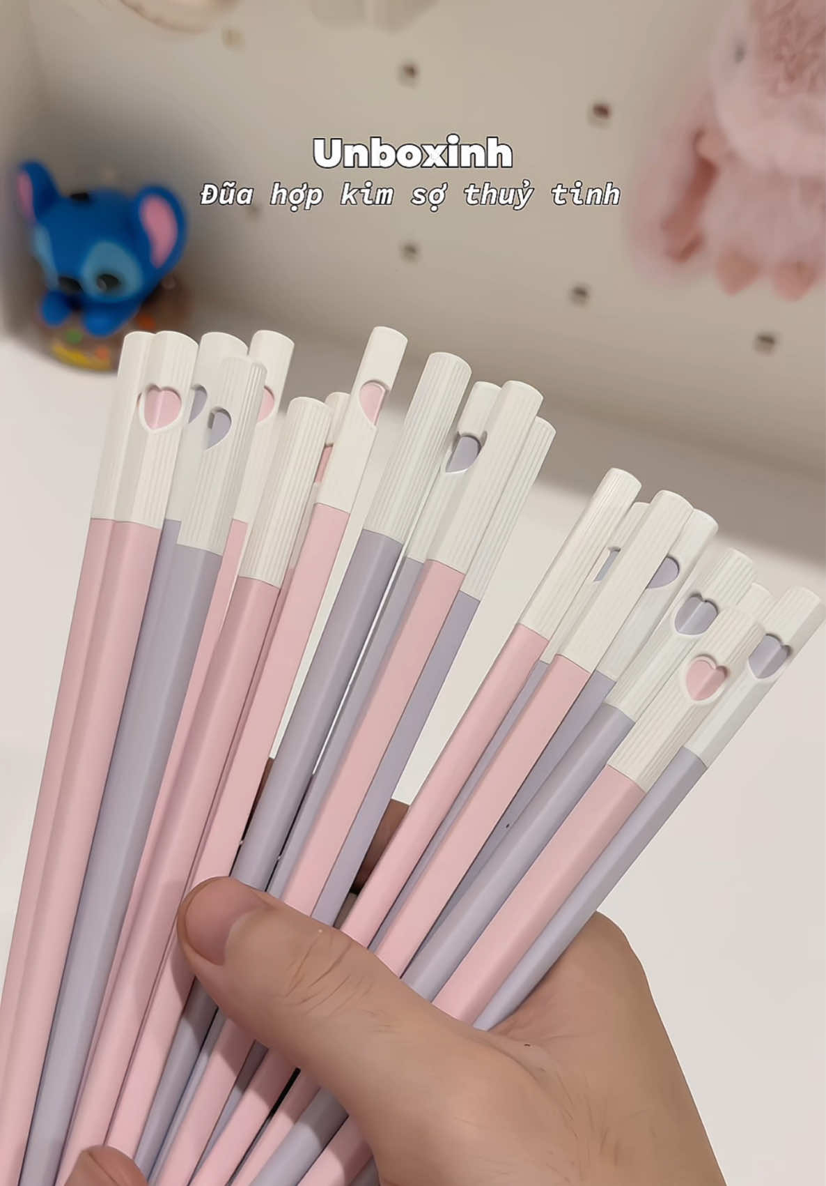 Đũa sợi thuỷ tinh vừa thẩm mỹ, vừa an toàn cho sức khoẻ đó mí bà #duasoithuytinh #duathuytinhchiunhiet #duasoithuytinhcaocap #duasoithuytinhchiunhietcao #unboxing 