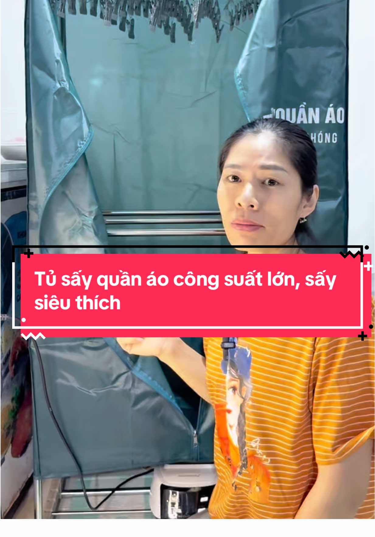 Tủ sấy quần áo công suất lớn sấy nhanh khô, quần áo lúc nào cũng khô cong, thơm phức luôn khô sợ mưa nồm ẩm kéo dài.#tusayquanao#tusay#sayquanao #maysayquanao #maysayquanaogapgon  @HIÊN PHẠM GIA DỤNG  @HIÊN PHẠM GIA DỤNG 