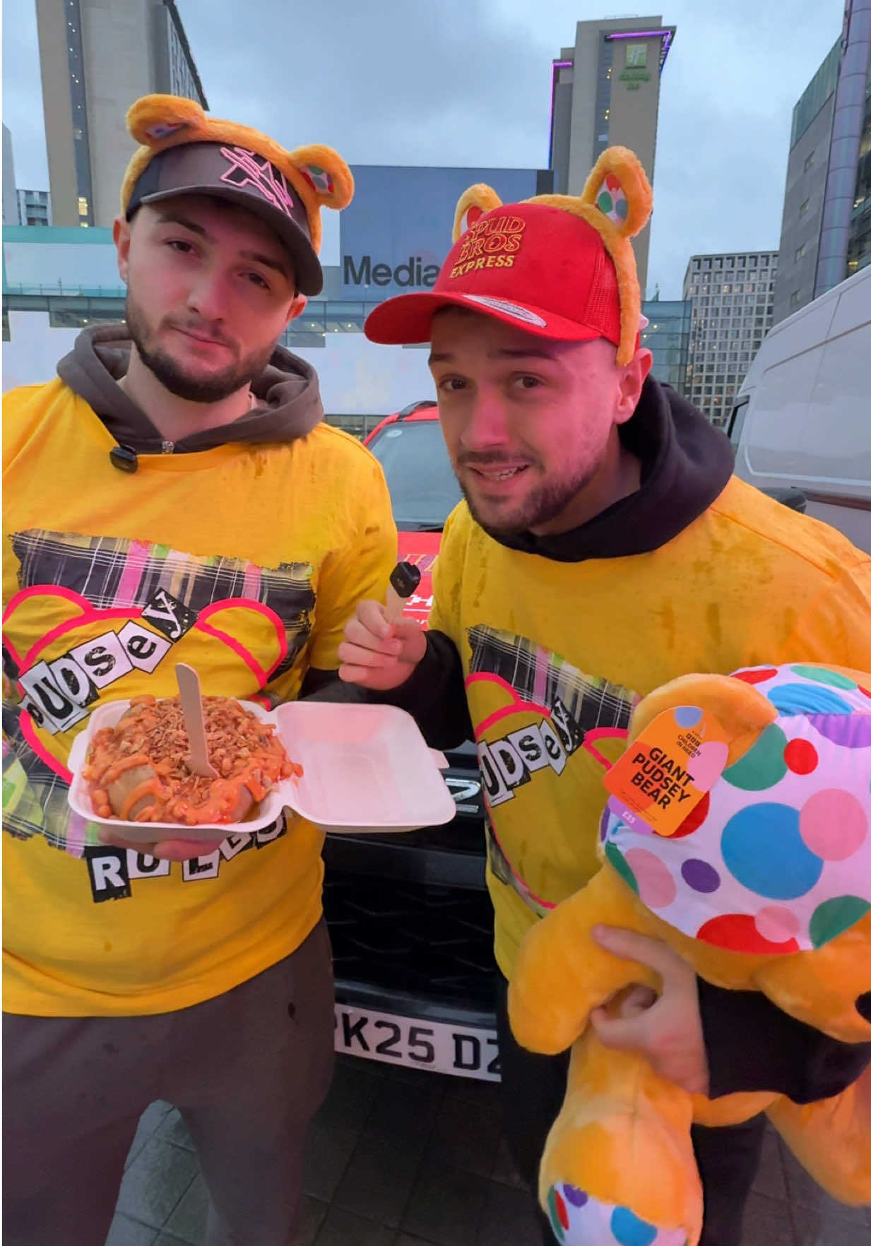 Come and get a SPUDSEY for @BBC Children in Need ❤️