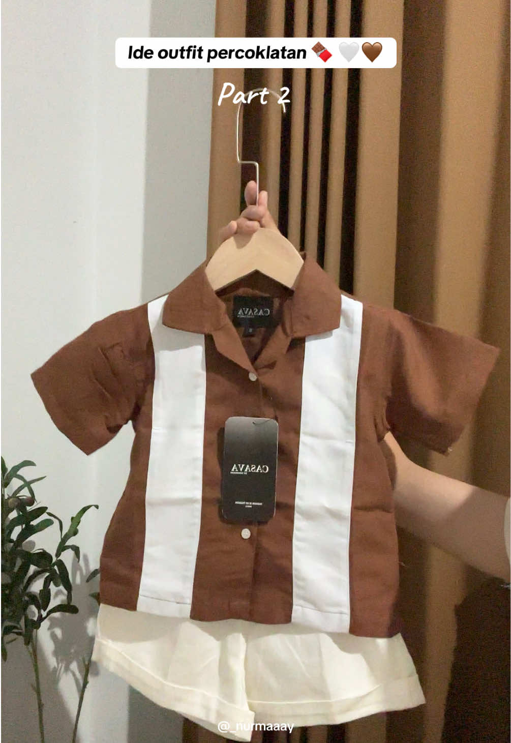 Mau dispill ootd ke berapa moms ?🤗🤎  #fyp #xybca #ootdanak 