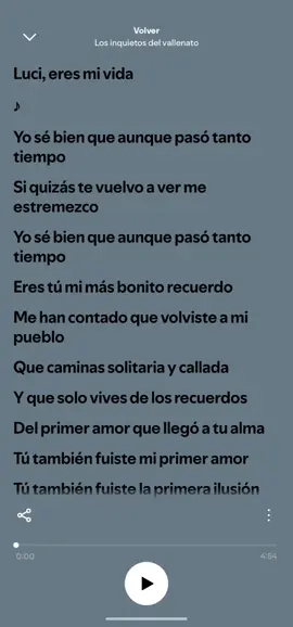 #volver #inquietosdelvallenato #cancioncompleta #spotify #romantico 