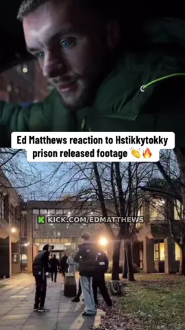 @edmatthewstokki @Ed Matty reaction to the footage of Hstikkytokky being relased 🥲👏 #hstikkytokky #edmatthews #released #fyp #foryou 