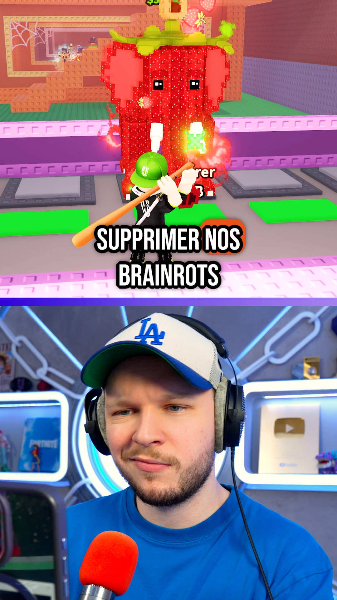 Sammy Supprime nos Brainrots ! #unchained #roblox #stealabrainrot #brainrot 