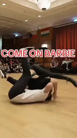She can TOUCH she can play…🤣  Our viral 100% improvised dance ! @Aqua  #barbiegirl #dancers #westcoastswing #CapCut 