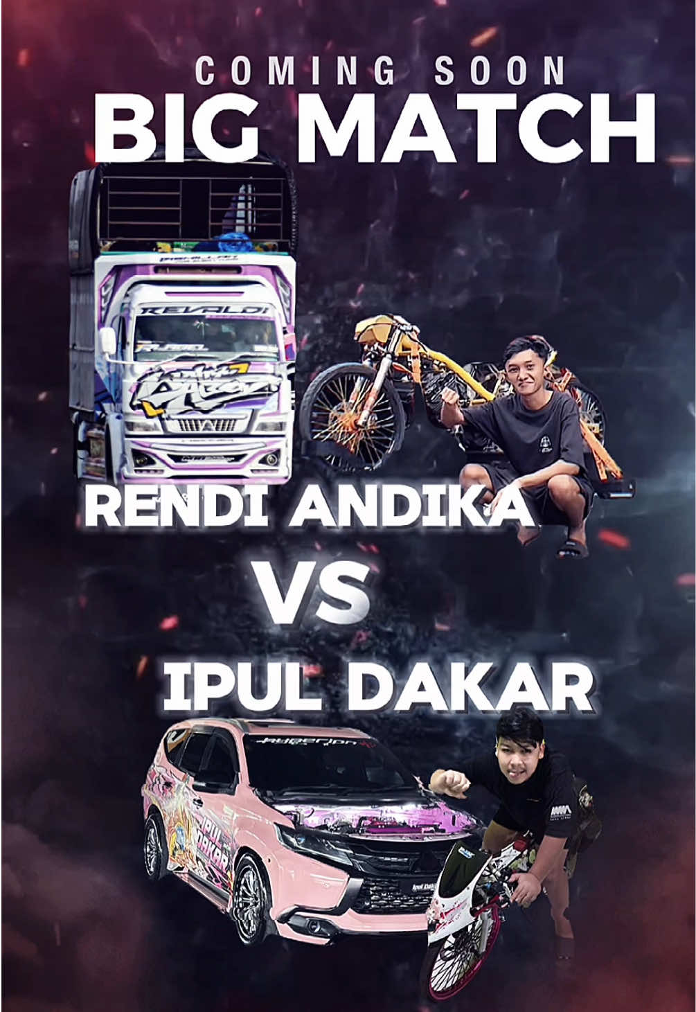 Yang all in Rendi Andika gimana udah siap buat kutampung uang kalian? #musang2gd #ipuldakar #rendiandika #lagapanas #bigmatch 