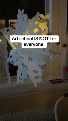 art school IS NOT for everyone but it might be for you if… . . ❤️ you want structured feedback instead of guessing what’s “working” in your portfolio ❤️ you crave a community of artists who push you and challenge you ❤️ you want access to industry mentors, guest speakers, and alumni networks ❤️ you need a dedicated environment to explore your style, voice, and artistic identity ❤️ you’re looking for studio time and equipment you might not have access to at home ❤️ you want structured courses that build skills step by step ❤️ you want access to internships, exhibitions, and industry connections I’m not saying you should or shouldn’t go to art school, but if you’re struggling to decide, these can be some of the highlights! Also, keep in mind this VERY SHORT list is meant to be a general guide to help you reflect on whether art school might be a good fit for you. Every program and institution is different, with its own strengths, expectations, and culture. Make sure to do thorough research, talk to current students or alumni, and review course requirements before applying. . . . . #artschoolthings #artschoolcheck #artschoolstudent #artistsoftiktok 