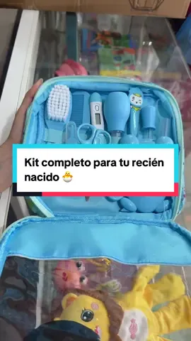 ✨ Kit de aseo para bebé Todo lo que tu pequeño necesita para su cuidado diario, en un solo set 🧼💕 Incluye elementos suaves, seguros y diseñados especialmente para la piel delicada del bebé. Ideal para usar desde recién nacido y perfecto para llevar en la pañalera 🌿 Práctico, compacto y súper útil para mantener a tu bebé cómodo y bien cuidado todos los días ✨ . . . . . . . . . #aseobebe #aseo #bebe #reciennacido #limpieza 
