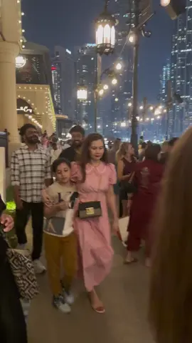 Beautiful Dubai Night #fyp #foryou #pageforyou #dubai #downtown 