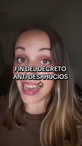 Este año deja de prorrogarse el Real Decreto Ley que suspende desahucios #desahucio #inquilino #gobiernodeespaña #junts #decretoantidesahucios 