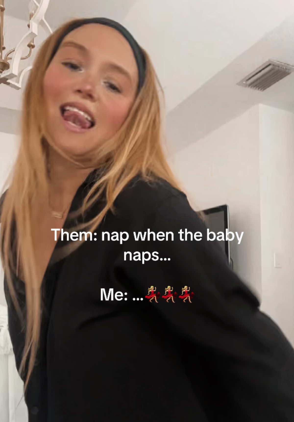 Im pushing 40 & I’m posting on this app like I’m 20😎  Cheers to a new ME. 🥂 #momof3 #3monthspostpartum #millennialmom #dancersoftiktok 