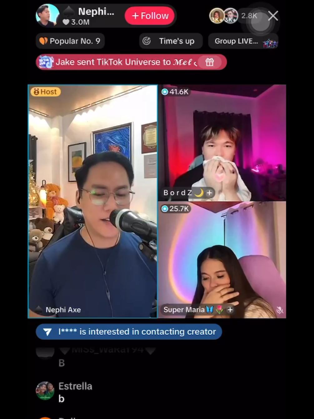 Hi guys! Thank you for always there for me everytime na may laban ako. alam kong malayo pa ang tunay na laban pero hindi ako makakapag proceed without you guys, at sa lahat ng audience na nag vote po sa akin, thank you thank you. you're support means a lot to me. sana andiyan parin kayo sa hanggang san ako umabot. hahaha Thank you, Mommy @FOUNDER NORALYN716🇯🇵 (SURVIVOR FAMILY) Manager @Ⓜ️ ᵇ ͣᵇ ͣ 𝓥𝓐𝓝 ⁿⁱ ᵐ ͣⁿ ͩʸ🪸  hahaha thank you Team MANDYRIGMA @akosimandymo777  Thank you, Everyone! LYA! Many blessings to you!🫶❤️