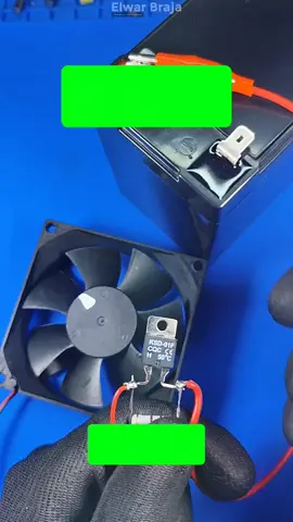 How to Make Auto Speed Fan #electrical #DIY #maker #speedcontrol #electronics 