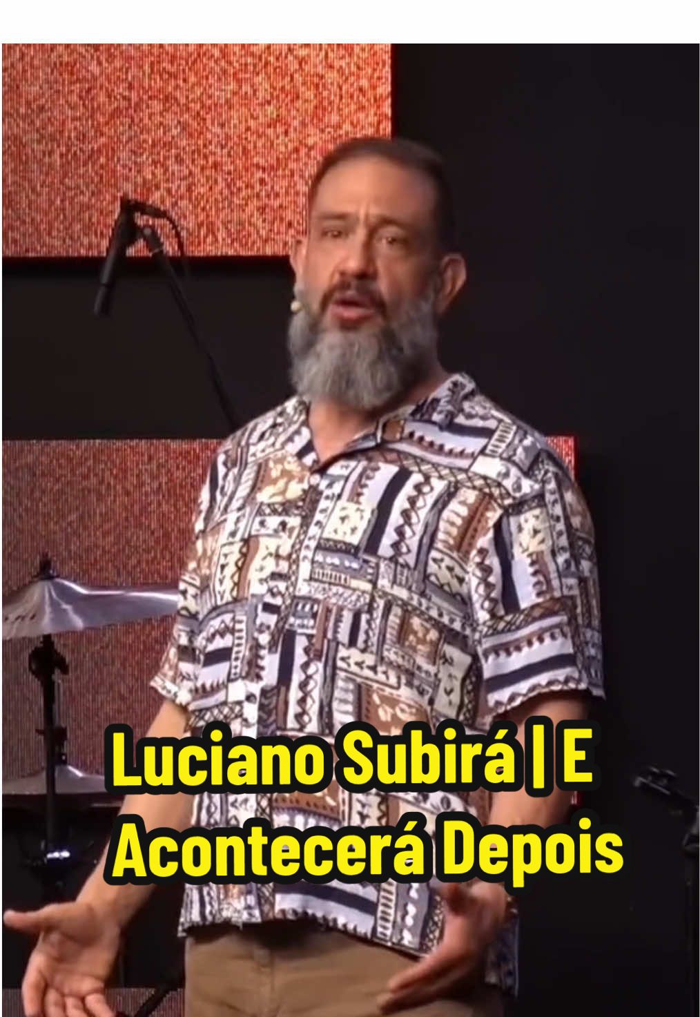 Precisamos nos encher da presença de Deus!  🎥 Luciano Subirá | E acontecerá depois #CapCut #palavradodia #lucianosubira #evangelho #avivamento 