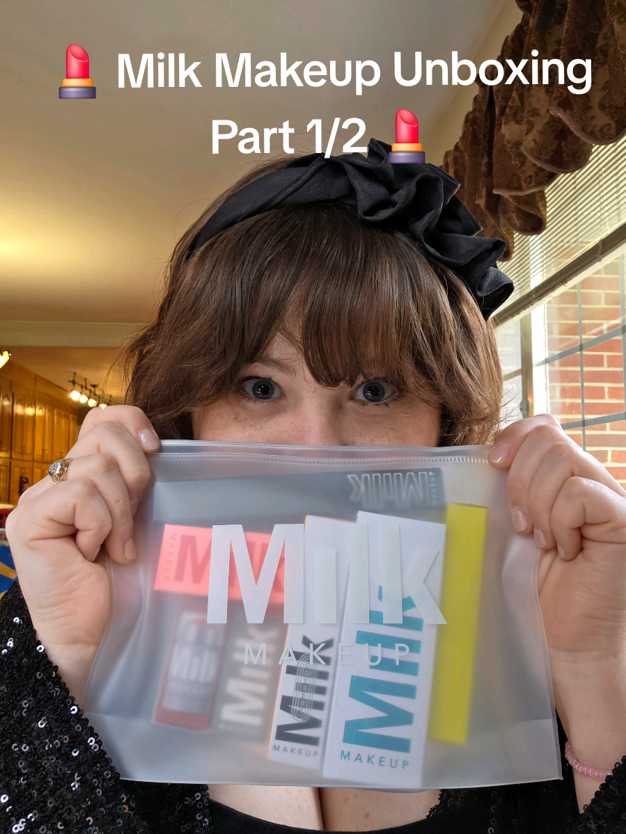Unbox (unbag?) Milk Makeup with me! Part 1/2 #plussize #bodypositivity #plussizebeauty #plussizemodel #bodypositive    @Torrid @milkmakeup 