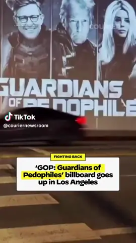 Have You Seen This New Trump Billboard in Los Angeles? 🤔 #trump #losangeles #news 