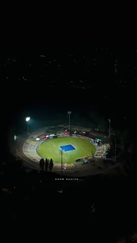 घेरै हैन अब केहि दिन मात्रा बाँकी: Night lights at TU International Ground are entering the final stage, the stage is almost set for an electrifying Nepal Premier League.❤️