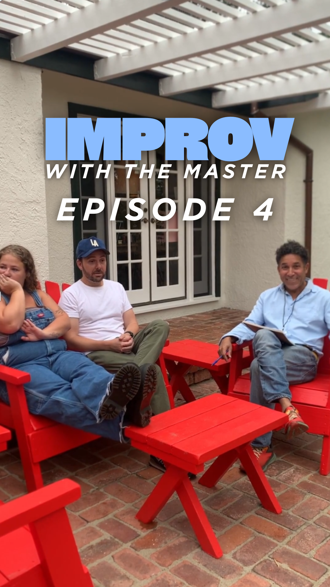 Season 1 Episode 4: Improv With the Master with Kate Hobson and Gabriel Tigerman #ImprovWithTheMaster #OscarNunez #ImprovComedy #SketchComedy #improv