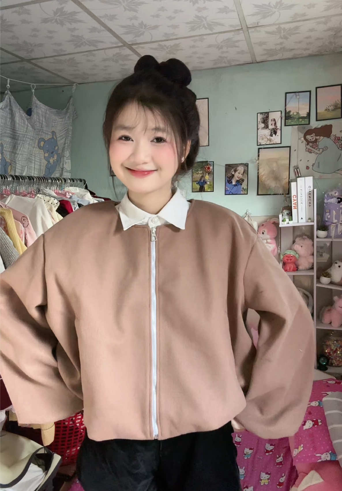 Áo này có 3 màu luôn gòi =)))#thuytramreviewne 