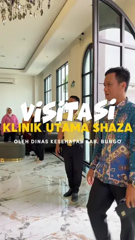 Terimakasih kepada Team Visitasi Dinas Kesehatan Kabupaten Bungo atas evaluasi yang telah dilakukan di Klinik Utama Shaza pada hari Kamis, 13 November 2025. Komitmen Klinik Utama Shaza untuk memberikan pelayanan kesehatan terbaik semakin diperkuat dengan saran dan masukan yang konstruktif. Bersama-sama untuk mewujudkan layanan kesehatan yang prima untuk masyarakat. Kulit Sehat Reproduksi Kuat bersama @klinikutamashaza 💛✨ #Visitasiklinikutama #visitasidinkes #klinikutamashaza #bungo #jambi           