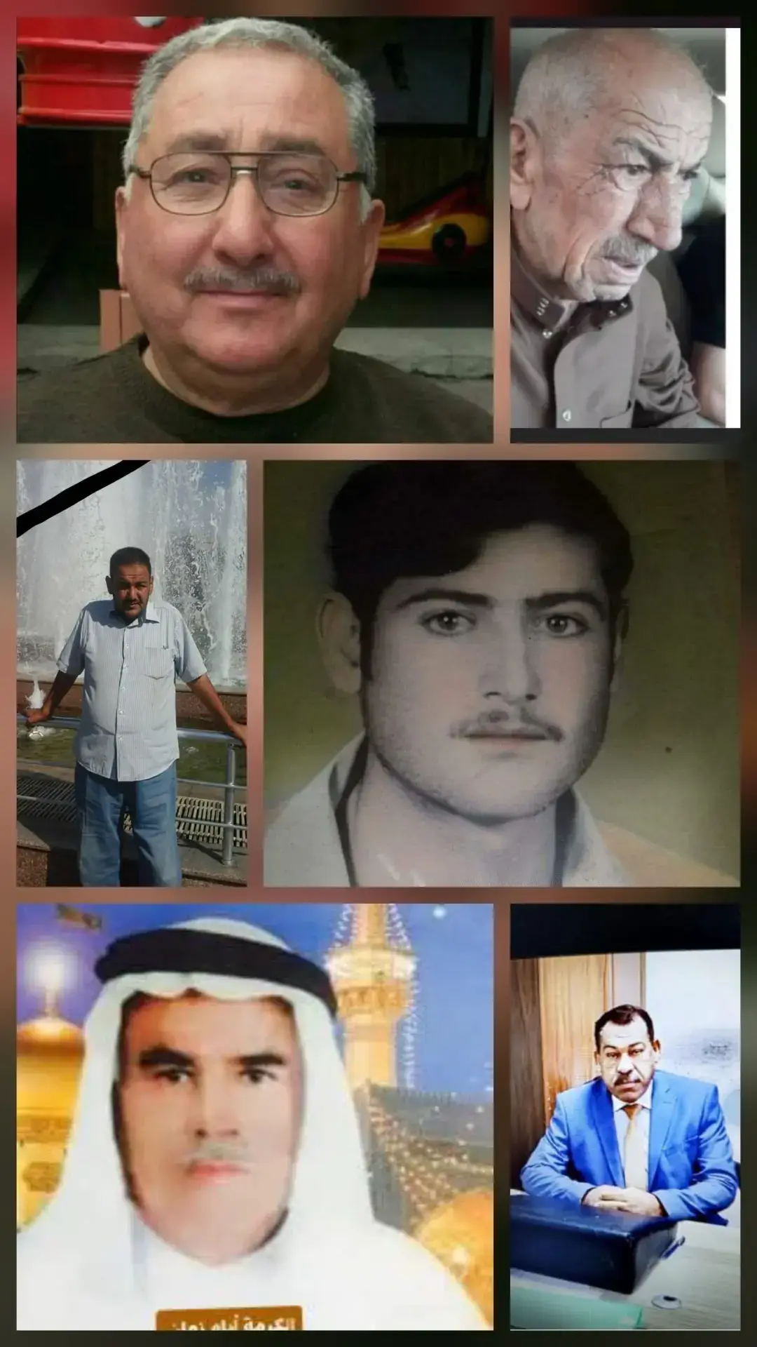 الله يرحمهم ويغفر لهم ويسكنهم فسيح جناته