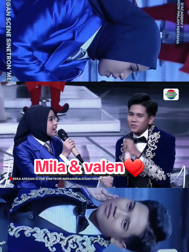 adegan romantis MILA & VALEN #milada7 #valenda7#milen #indosiar #da7indosiar 