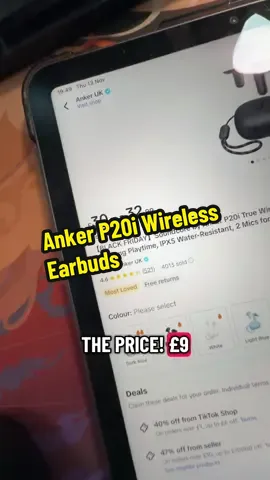 Anker must of done something wrong with these CRAZY PRICES 😂 #anker #wirelessearbuds #blackfriday #tiktokmademebuyit #tiktokshop 