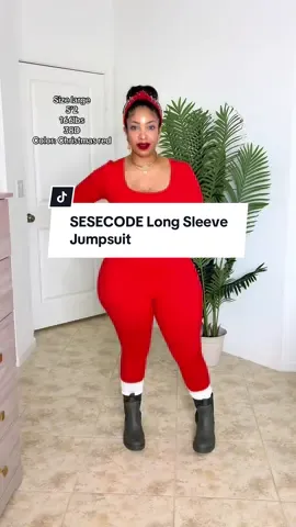 This jumpsuit is so 🔥 #jumpsuit #jumpsuitstyle #tiktokshopblackfriday #falldealsforyou #tiktokshopcreatorpicks 