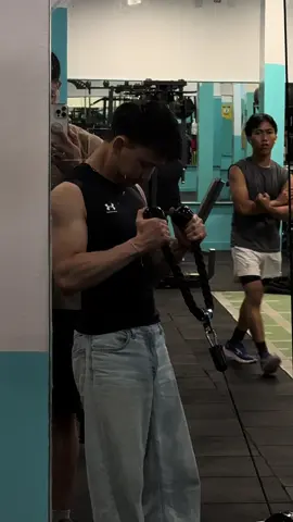 on progress kalo kata dia 😅 @brtrand_  #GymTok #gym 