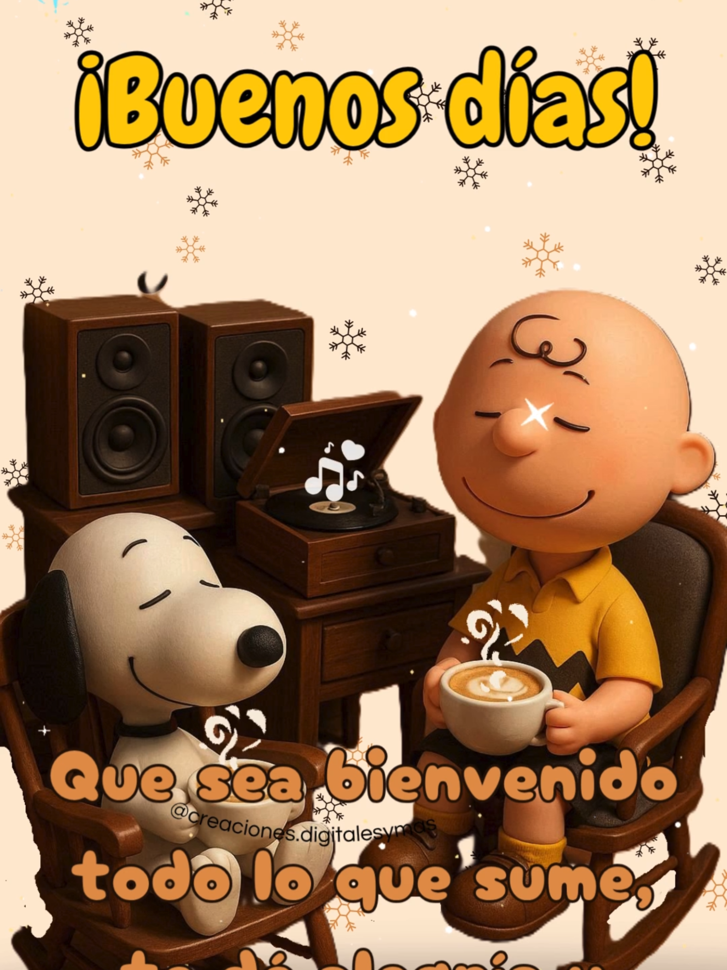 Buenos días #buenosdias #snoopy #adachajon.gt