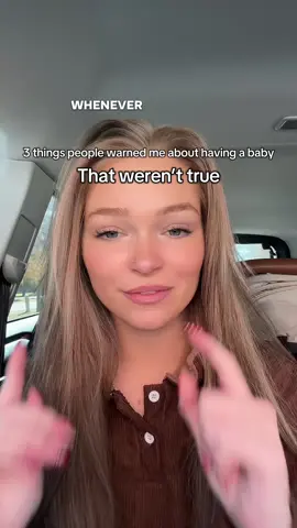 It’s just crazy I was always told having a baby is like the end of the world and your life is now theirs and your marriage will fall apart and you won’t know yourself anymore 😅 #top3things#mom#baby#newmom#easy