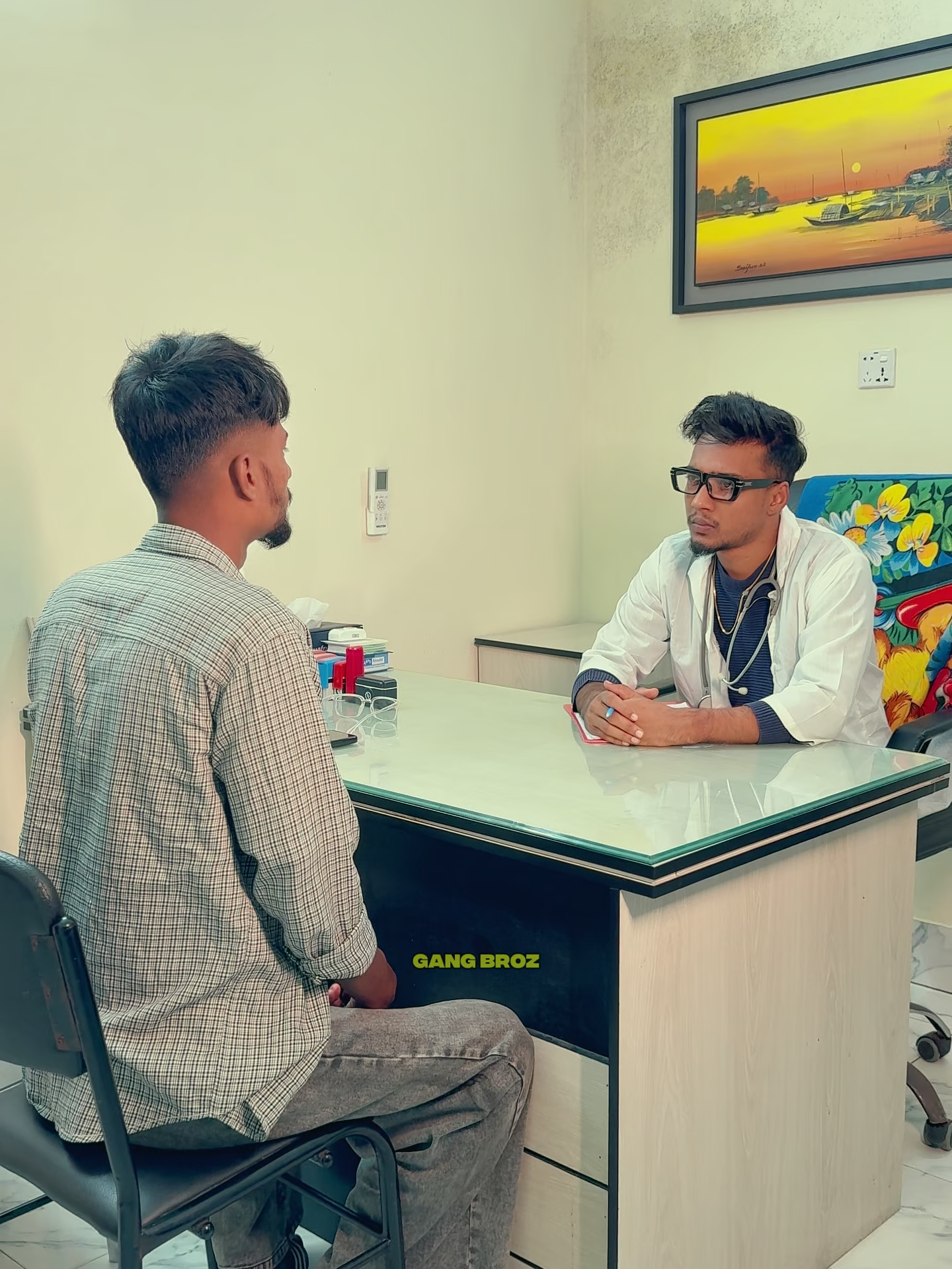 ভুলে যাওয়া রোগী 🤣  #gangbroz