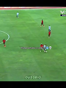 Thiago almada toying … // song name : BATALHA  #thiagoalmada #argentina #angola🇦🇴 #football 