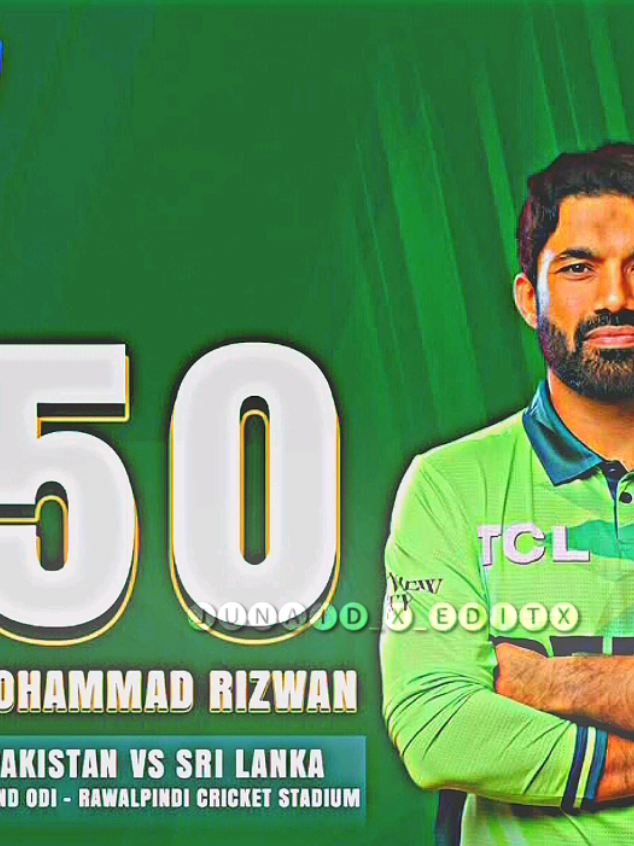 |Fifty by Muhammad Rizwan What A good moments 🥹🏏🤍 . . . #muhmmadrizwan  #babarazam  #cricketlover  #viralvideo  #trending 